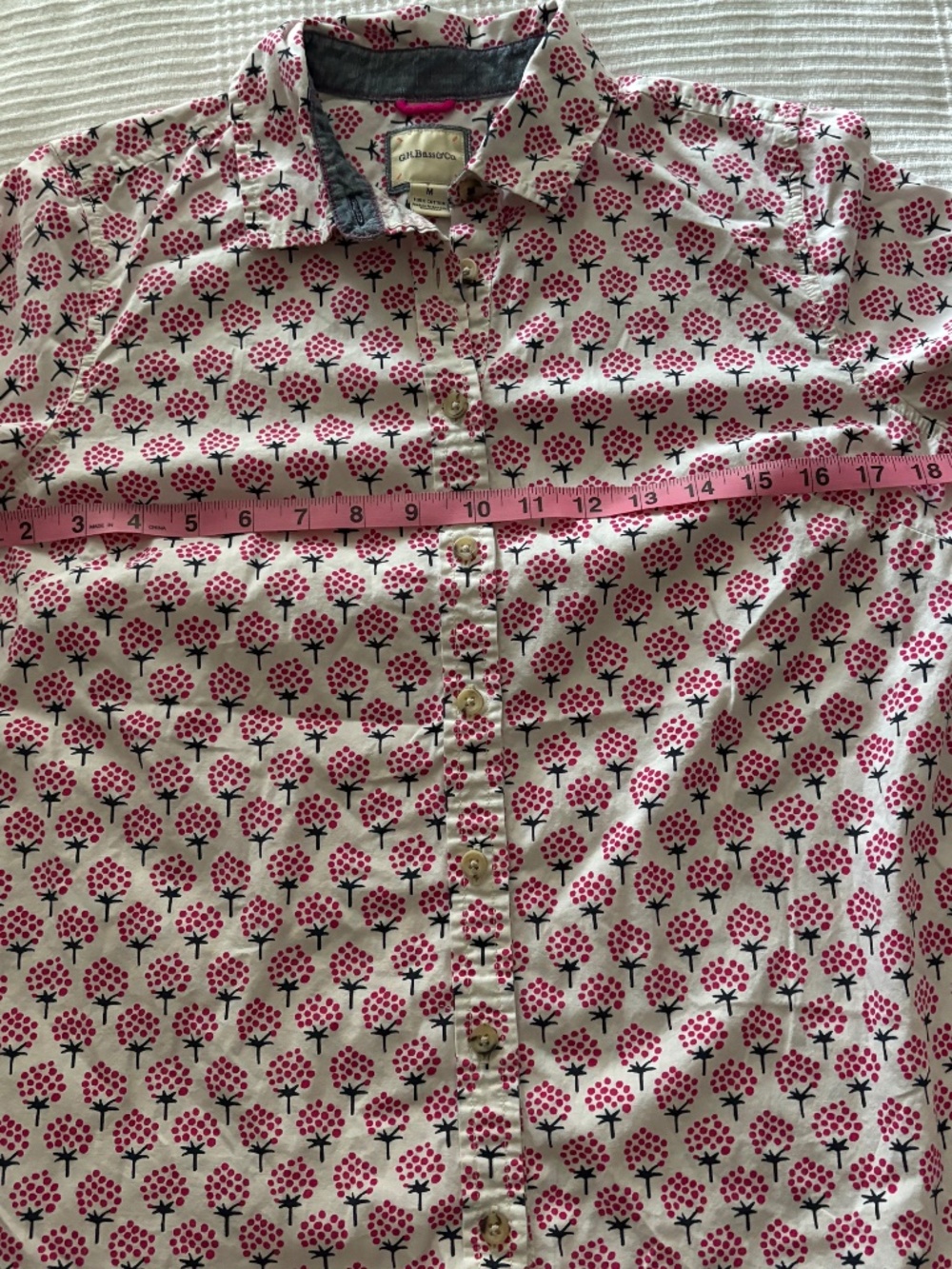 G.H. Bass Block Print Oxford - M - Picture 8 of 10